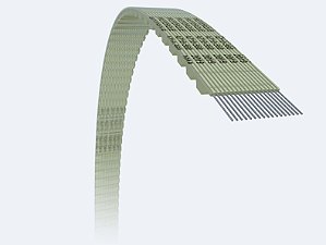 CORREIA 6MM T2.5-950 IND. PU/AÇO - MEGADYNE