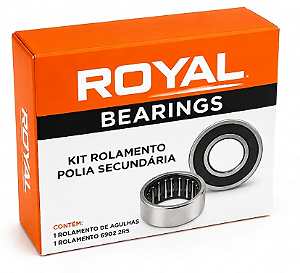 Kit Rolamento Polia Secundária Scooter 6902 2RS + HKS20x29x18