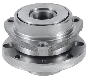 Cubo de Roda Dianteiro com Rolamento INA F113355 sem ABS, 4 Furos e 33 Estrias para Chevrolet Astra e Zafira