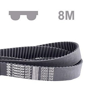 CORREIA IND. GATES HTD BORRACHA 40MM 8M-1256