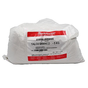 Talco Industrial Branco Carga Mineral - 5 kg
