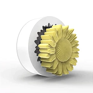 Molde De Silicone Girassol