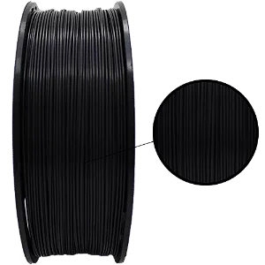 Filamento PLA Preto Premium 1,75mm (01 Kg)