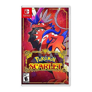 Jogo Pokémon Scarlet - Nintendo Switch