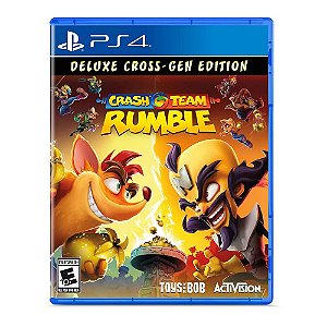 Jogo Crash Team Rumble Deluxe Edition - Ps4