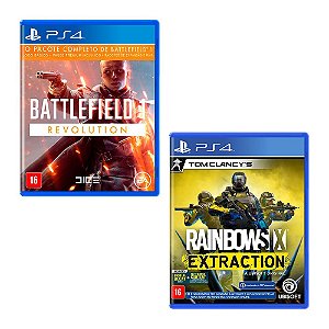 Combo Rainbow Six Extraction + Battlefield 1 Revolution Ps4