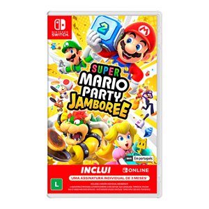 Jogo Super Mario Party Jamboree Nintendo Switch Físico