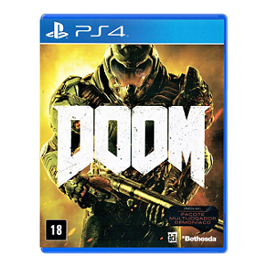 Jogo Doom - Ps4 Seminovo