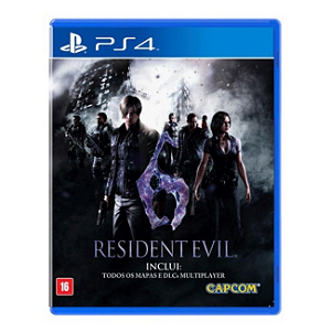 Jogo Resident Evil 6 - Ps4