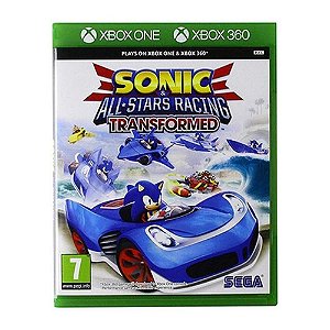 Jogo Sonic & All Star Racing Transformed - Xbox 360 Xbox One