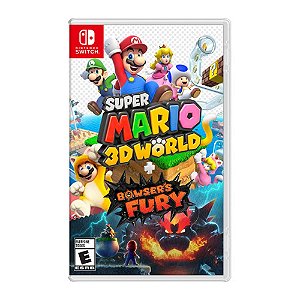 Jogo Super Mario 3D World + Bowser's Fury Nintendo Switch