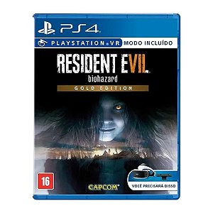 Jogo Resident Evil 7 Biohazard Gold Edition - PS4