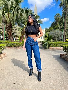 Calça Jeans Mom