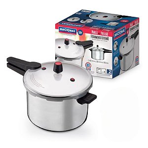 Panela De Pressão 10 Litros Aluminio  Alta Condução Calor
