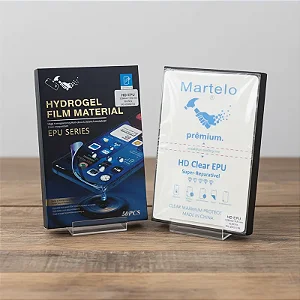 Película HD Clear Premium EPU Series para Máquina de Corte – Kit com 50 Unidades (Auto Regenerativa)