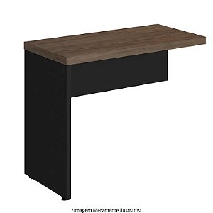 Mesa Auxiliar Pé Painel Atenas 30MM 90Lx45Px73,5A AM/PT (1v) 602001