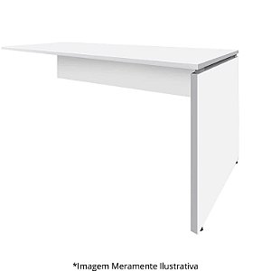 Mesa Auxiliar Dinâmica Pé Painel Olímpia 25MM 90Lx45Px73A BR/BR (1v) 604105
