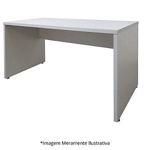 Mesa Secretária Pé Painel Olímpia 25MM 90Lx60Px73A CZ/CZ (2v) 604503