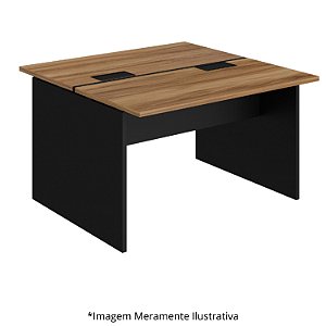 Plataforma Dupla Inicial Pé Painel Olímpia 25MM 120Lx120Px73A MLG/PT (6v) 604608