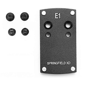 unt Plate Base Adaptador Universal Springfield SD9VE XD Red Dot