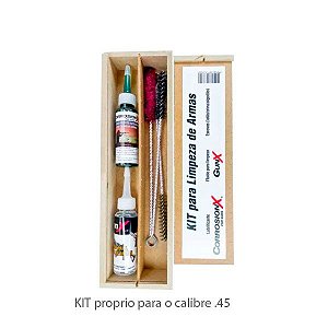 Kit De Limpeza P/ Armas Calibre .45 Corrosion X