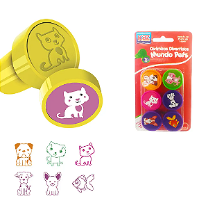 Carimbos Divertidos mundo pets