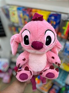 Bolsa/Mochila de Pelúcia do Stitch e Angel - Lilo & Stitch Disney