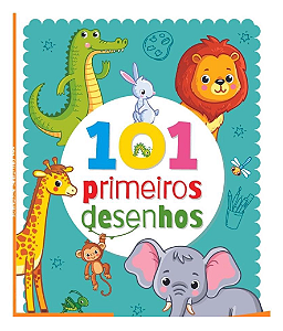 Livro infantil para Colorir 101 Primeiros Desenhos