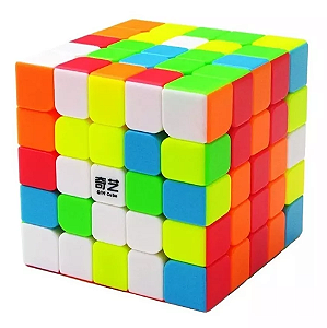 Cubo Mágico Profissional 5x5x5 Stickerless Qiyi Qizheng S