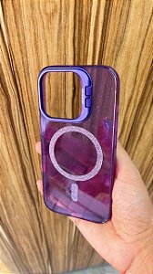Capa transparente com MagSafe para iPhone 16