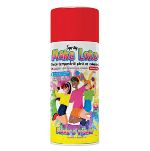 Tinta Spray Make Look para Colorir Cabelos 120ml/70g Cores