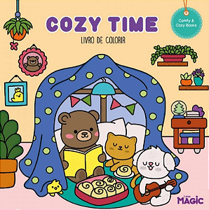 Comfy & Cozy Books - Livro de Colorir - Cozy Time