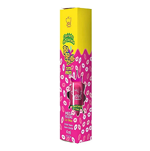 Lip Gloss Hidratante Labial Babasoul Cheirinho de Chiclete Tutti Frutti Uva Morango Melancia