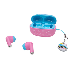 Fone Sem Fio Fini Earbuds Case Carregador Bluetooth 5.3 com Cartela de Adesivos - Letron