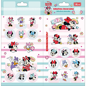 Adesivo Decorado Duplo Minnie - Tilibra