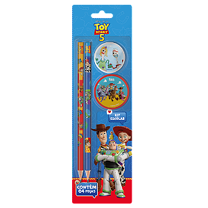 Kit Escolar Toy Story 4 Peças