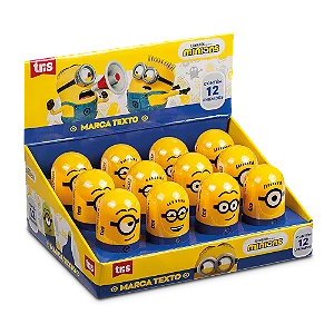 Marca Texto Amarelo dos Minions Escolar