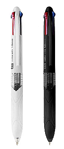 Caneta Esferográfica Tris Colormix Grip 4 Cores