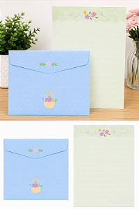 Papel de Carta Personalizado Cartões Gigantes – Variadas Cores e Estampas