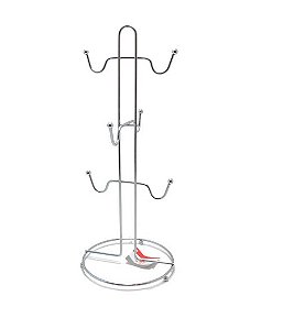 Suporte / Organizador de Xicara Aramado para 6 Xícaras