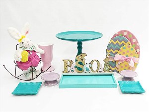 Cenário Páscoa - Tiffany - 10 peças