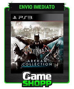 Batman Arkham Collection - Ps3 - Midia Digital