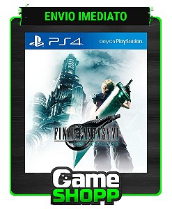 Final Fantasy VII - Ps4 Digital - Edição Remasterizada