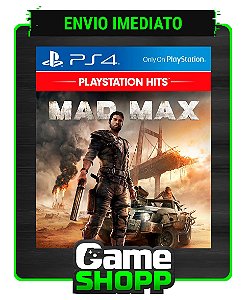 Mad Max - Ps4 Digital - Edição Padrão