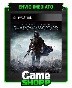 Middle-Earth: Shadow Of Mordor - Ps3 - Midia Digital