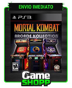 Mortal Kombat Arcade Kollection - Ps3 - Midia Digital