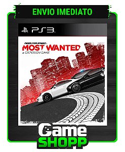 Need For Speed Most Wanted - Ps3 - Midia Digital