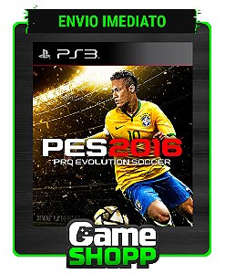 Pes 2016 - Pro Evolution Soccer 16 - Ps3 - Midia Digital