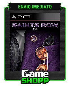 Saints Row Iv - Ps3 - Midia Digital