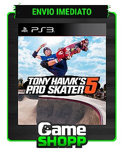 Tony Hawks Pro Skater 5 - Ps3 - Midia Digital